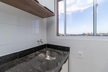 Área de Serviço de apartamento para alugar com 2 quartos, 44m² em Rio Branco, Belo Horizonte