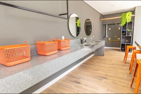Área comum - Lavanderia de kitnet/studio à venda com 1 quarto, 27m² em Belenzinho, São Paulo