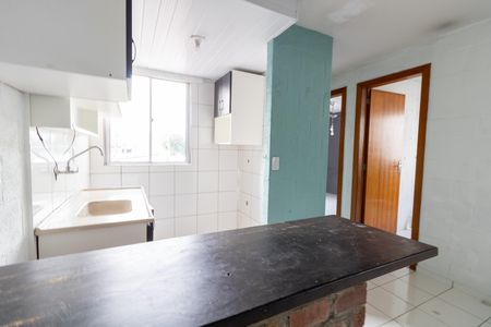 Cozinha de apartamento à venda com 2 quartos, 39m² em Vila Nova, Porto Alegre