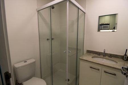 Banheiro de apartamento para alugar com 1 quarto, 28m² em Butantã, São Paulo