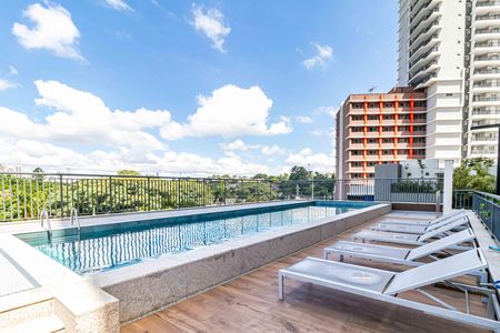 Área comum - Piscina de apartamento para alugar com 1 quarto, 28m² em Butantã, São Paulo
