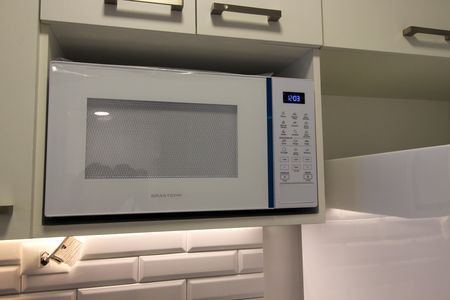 Cozinha de apartamento para alugar com 1 quarto, 28m² em Butantã, São Paulo