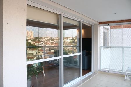 Varanda da sala de apartamento à venda com 3 quartos, 130m² em Vila Ipojuca, São Paulo