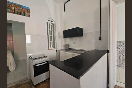 Cozinha de casa para alugar com 1 quarto, 40m² em Santo Antônio, Salvador