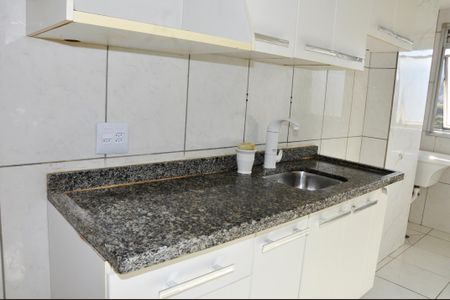 Detalhe - Cozinha Americana de apartamento para alugar com 2 quartos, 52m² em Conjunto Residencial Vista Verde, São Paulo