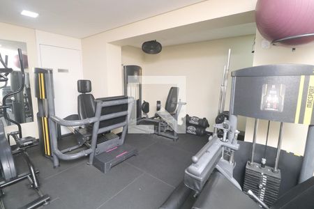 Área comum - Academia de apartamento à venda com 2 quartos, 73m² em Jardim, Santo André