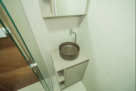 Studio para alugar com 20m², 1 quarto e sem vaga Studio para alugar com 20m², 1 quarto e sem vagaBanheiro