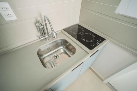 Studio para alugar com 20m², 1 quarto e sem vaga Studio para alugar com 20m², 1 quarto e sem vagaCozinha