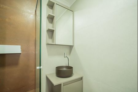 Studio para alugar com 20m², 1 quarto e sem vaga Studio para alugar com 20m², 1 quarto e sem vagaBanheiro