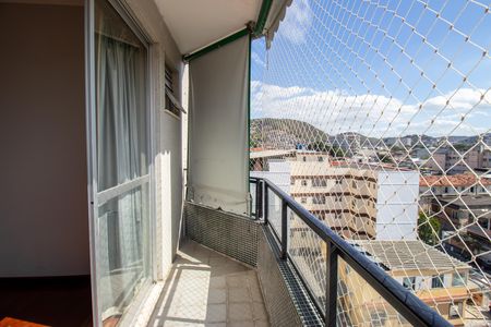 Varanda da Sala de apartamento à venda com 2 quartos, 74m² em Olaria, Rio de Janeiro