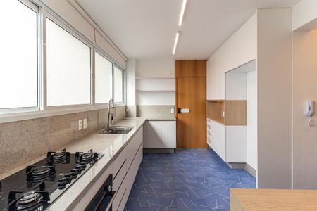 Cozinha de apartamento para alugar com 3 quartos, 166m² em Santa Cecilia, São Paulo