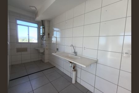 Cozinha e Área de Serviço de apartamento para alugar com 2 quartos, 42m² em Santo Antonio da Prata, Belford Roxo