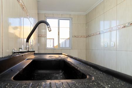 Cozinha de apartamento para alugar com 2 quartos, 35m² em Jardim Santo Andre, São Paulo