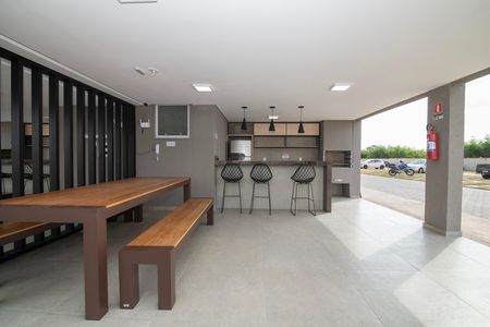 Área Comum - Churrasqueira de apartamento para alugar com 2 quartos, 52m² em Parque Ortolândia, Hortolândia
