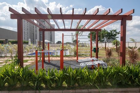 Área Comum - Área de Exercícios de apartamento para alugar com 2 quartos, 52m² em Parque Ortolândia, Hortolândia