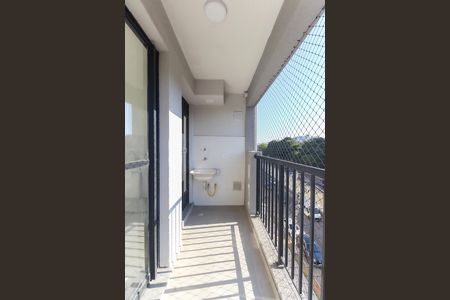 Varanda  de apartamento à venda com 2 quartos, 42m² em Vila Campanela, São Paulo
