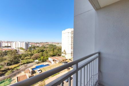 Varanda da Sala de apartamento para alugar com 2 quartos, 46m² em Jardim Ipaussurama, Campinas