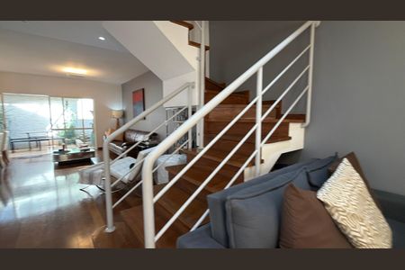 Sala de casa de condomínio para alugar com 4 quartos, 180m² em Santo Amaro, São Paulo