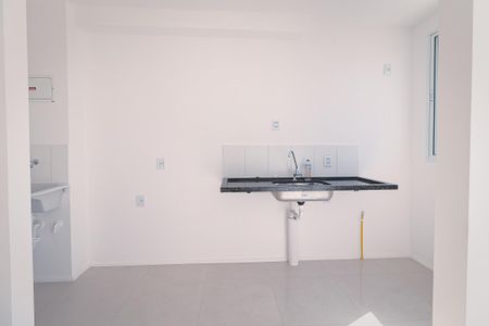 Cozinha de apartamento para alugar com 2 quartos, 42m² em Parque Amazonia, Goiânia