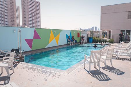 Área comum - Piscina de apartamento para alugar com 2 quartos, 42m² em Parque Amazonia, Goiânia