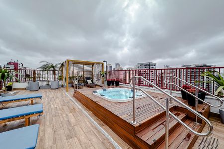 Área comum de kitnet/studio para alugar com 1 quarto, 33m² em Vila Mariana, São Paulo