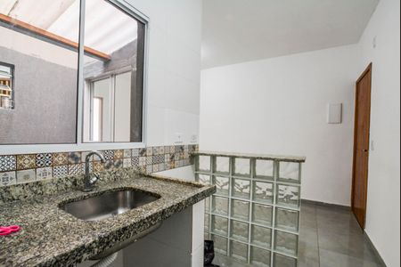 Cozinha de apartamento para alugar com 2 quartos, 41m² em Vila Alice, Santo André