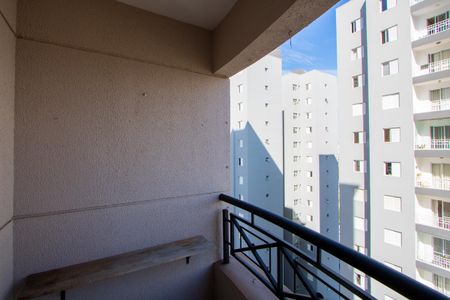 Varanda da sala de apartamento para alugar com 2 quartos, 53m² em Vila Leopoldina, Santo André