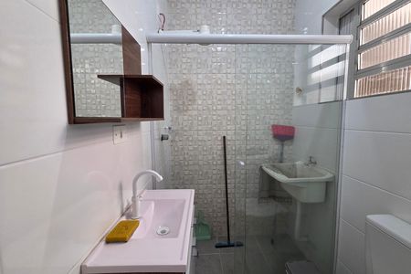 Banheiro de apartamento para alugar com 1 quarto, 22m² em Cidade Ocian, Praia Grande