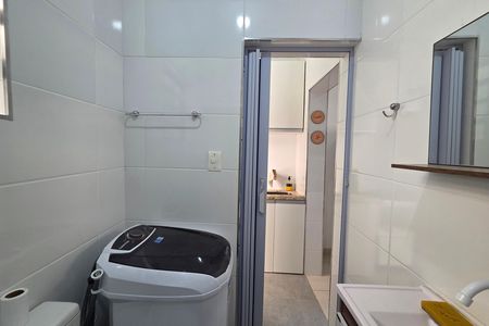 Banheiro de apartamento para alugar com 1 quarto, 22m² em Cidade Ocian, Praia Grande