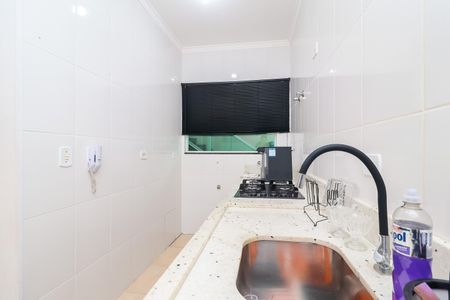 Cozinha e Área de Serviço de apartamento para alugar com 1 quarto, 37m² em São Miguel Paulista, São Paulo