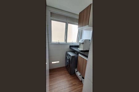 Área de serviço de apartamento à venda com 2 quartos, 56m² em Planalto, São Bernardo do Campo