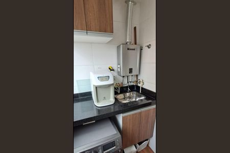 Cozinha de apartamento à venda com 2 quartos, 56m² em Planalto, São Bernardo do Campo