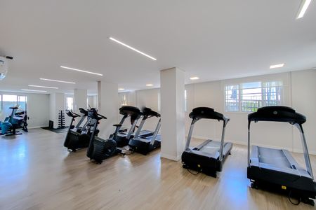 Apartamento à venda com 55m², 2 quartos e 1 vaga Apartamento à venda com 55m², 2 quartos e 1 vagaÁrea comum - Academia