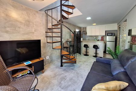 Sala de apartamento para alugar com 2 quartos, 90m² em Itacoatiara, Niterói