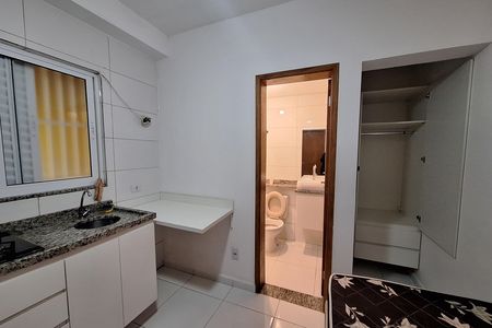 Studio de kitnet/studio para alugar com 1 quarto, 15m² em Vila Sao Pedro, Santo André