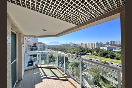 Varanda de apartamento para alugar com 2 quartos, 135m² em Recreio dos Bandeirantes, Rio de Janeiro