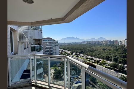 Varanda de apartamento para alugar com 2 quartos, 135m² em Recreio dos Bandeirantes, Rio de Janeiro