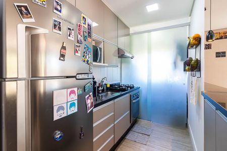 Cozinha de apartamento à venda com 2 quartos, 48m² em Vila Nova Cachoeirinha, São Paulo