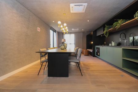 Área comum - Salão de festas de kitnet/studio à venda com 1 quarto, 25m² em Sumarezinho, São Paulo