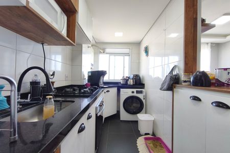 Cozinha de apartamento para alugar com 2 quartos, 47m² em Vila São Bernardo, Campinas