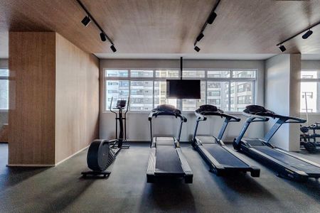 Área comum - Academia de apartamento para alugar com 1 quarto, 34m² em Tatuapé, São Paulo