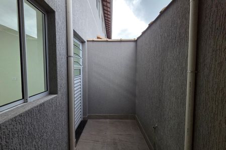 Área de Serviço de casa de condomínio para alugar com 2 quartos, 56m² em Sítio do Campo, Praia Grande