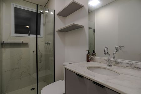 Apartamento para alugar com 57m², 2 quartos e 2 vagasBanheiro
