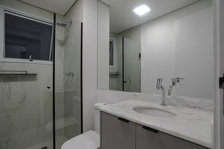 Apartamento para alugar com 57m², 2 quartos e 2 vagasBanheiro - Quarto 2 - Suíte