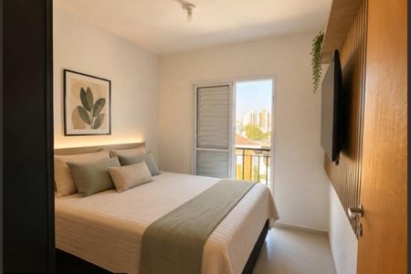 Quarto de apartamento à venda com 1 quarto, 36m² em Vila Elze, São Paulo