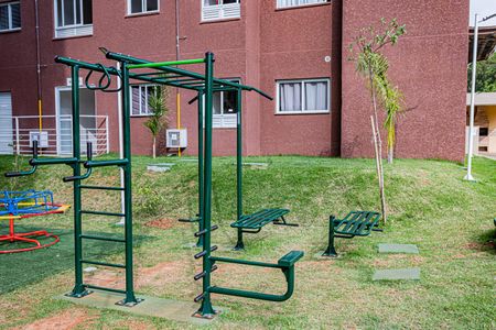 Área comum - Academia externa de apartamento à venda com 2 quartos, 38m² em Jardim Bandeirantes, São Paulo