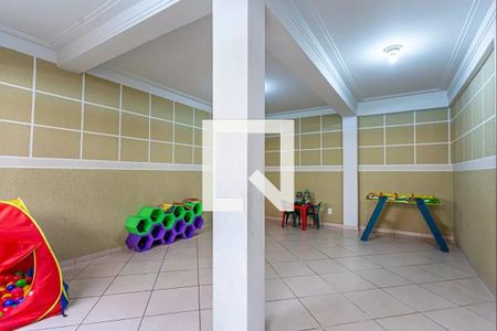 Área comum - Brinquedoteca  de apartamento à venda com 2 quartos, 50m² em Parque São Vicente, Santo André