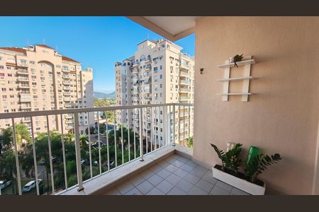 Varanda de apartamento para alugar com 2 quartos, 70m² em Recreio dos Bandeirantes, Rio de Janeiro