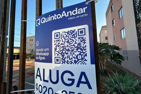 Placa de apartamento para alugar com 2 quartos, 46m² em Paranoa, Brasília