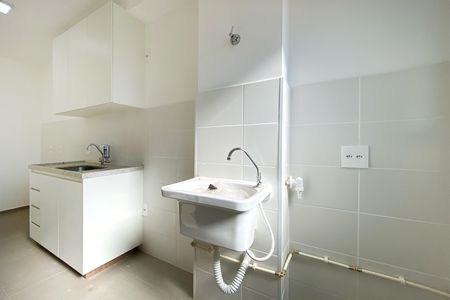Cozinha de apartamento para alugar com 2 quartos, 52m² em Estoril, Belo Horizonte